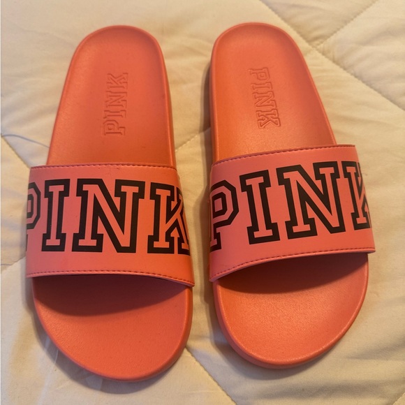 PINK slides Size Large (9-10) - Picture 2 of 4
